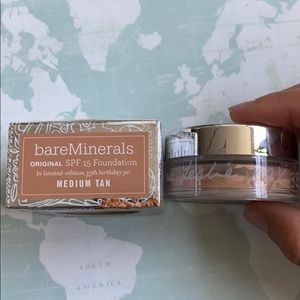 bareMinerals Makeup - Bare Minerals foundation med tan spf 15 limited bareMinerals Makeup - Bare Minerals foundation med tan spf 15 limited
